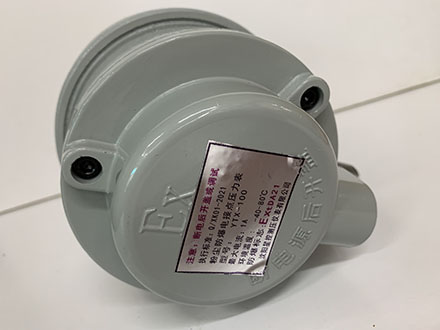 YTDAX-100-B 粉尘防爆电接点压力表
